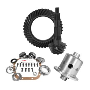 Ford F250 Differential Install Kit - Rear - Yukon Gear & Axle - 10.5in 4.11 Ratio 35 Spline Positraction - `99-`07